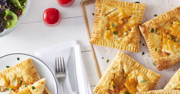 Vegetable Puff Pastry Pockets